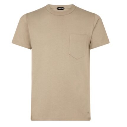 TOM FORD PURE COTTON CREW NECK T SHIRT