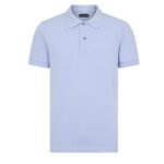 TOM FORD TENNIS PIQUET POLO DEEP BROWN