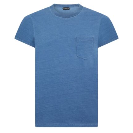 TOM FORD INDIGO DYE CREW NECK