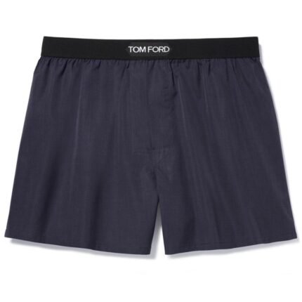 TOM FORD COTTON BOXERS DARK GREY