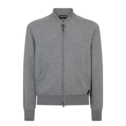 TOM FORD CASHMERE MERINO ZIP BOMBER