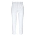TOM FORD COTTON SATIN CHINO IVORY