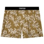 TOM FORD FLORAL PRINT SILK BOXERS