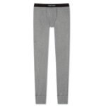 TOM FORD COTTON LONG JOHNS GREY