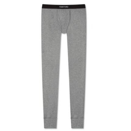 TOM FORD COTTON LONG JOHNS GREY