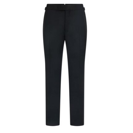 TOM FORD WOOL MOHAIR SHELTON TROUSER