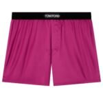 TOM FORD SILK BOXERS RASPBERRY
