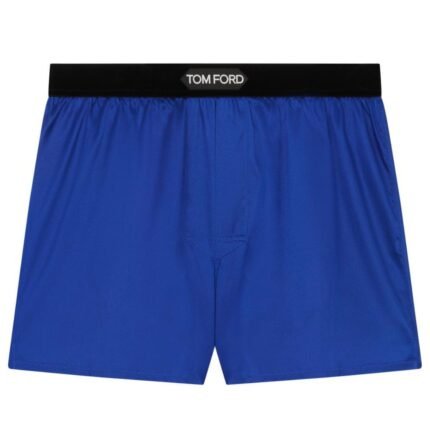 TOM FORD SILK BOXERS FROST BLUE