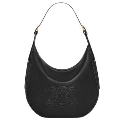 CELINE MEDIUM HELOÏSE BAG CUIR TRIOMPHE IN SUPPLE GRAINED CALFSKIN TAN