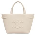 CELINE MINI CABAS ANAIS CUIR TRIOMPHE IN GRAINED CALFSKIN BLACK