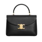 CELINE MEDIUM NINO BAG IN SUPPLE GRAINED CALFSKIN CAPPUCCINO