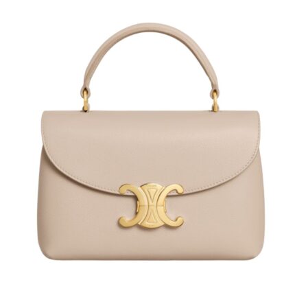 CELINE TEEN NINO BAG IN SUPPLE GRAINED CALFSKIN CAPPUCCINO