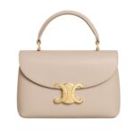 CELINE TEEN NINO BAG IN SUPPLE GRAINED CALFSKIN BLACK