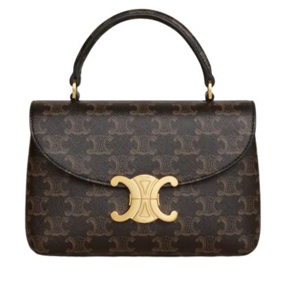CELINE TEEN NINO BAG IN TRIOMPHE CANVAS