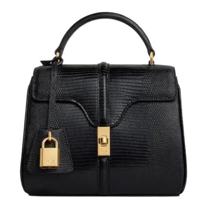 CELINE MINI 16 IN LIZARD