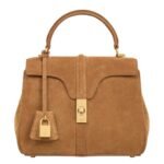 CELINE SMALL 16 BAG IN SUEDE CALFSKIN