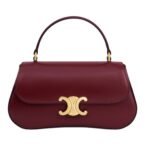 CELINE TEEN LOLA IN SHINY CALFSKIN WHITE COTTON