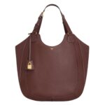 CELINE MEO BAG IN SUPPLE GRAINED CALFSKIN CHESTNUT