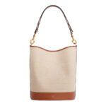 CELINE SAILOR BUCKET CUIR TRIOMPHE IN TEXTILE AND CALFSKIN