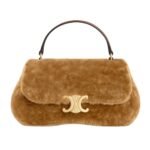 CELINE TEEN CELINE LOLA IN SHEARLING AND CALFSKIN