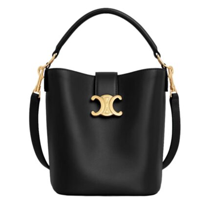 CELINE SMALL BUCKET LOUISE IN SMOOTH CALFSKIN TAN