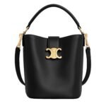 CELINE SMALL BUCKET LOUISE IN SMOOTH CALFSKIN BLACK