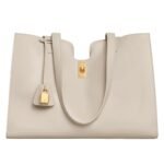 CELINE CABAS 16 SOFT IN SMOOTH CALFSKIN LIGHT STONE