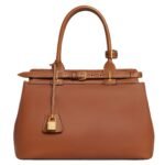 CELINE CONTI BAG IN NATURAL CALFSKIN BLACK