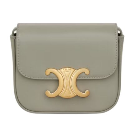 CELINE MEDIUM NINO BAG IN SUPPLE GRAINED CALFSKIN BLACK