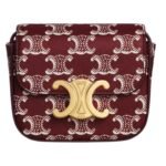 CELINE MINI CLAUDE IN TRIOMPHE CANVAS TWO TONE
