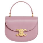 CELINE MINI BESACE CLEA IN SHINY CALFSKIN ROSE