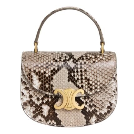 CELINE MINI CHAIN BESACE CLEA IN PYTHON