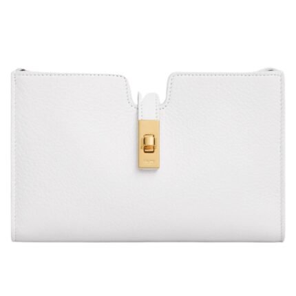 CELINE 16 STRAP POCHETTE IN SUPPLE GRAINED CALFSKIN TAN