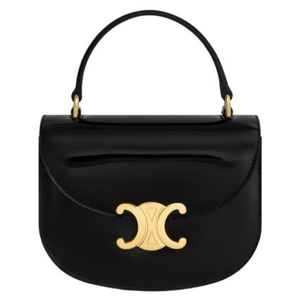 CELINE MINI BESACE CLEA IN PATENT CALFSKIN