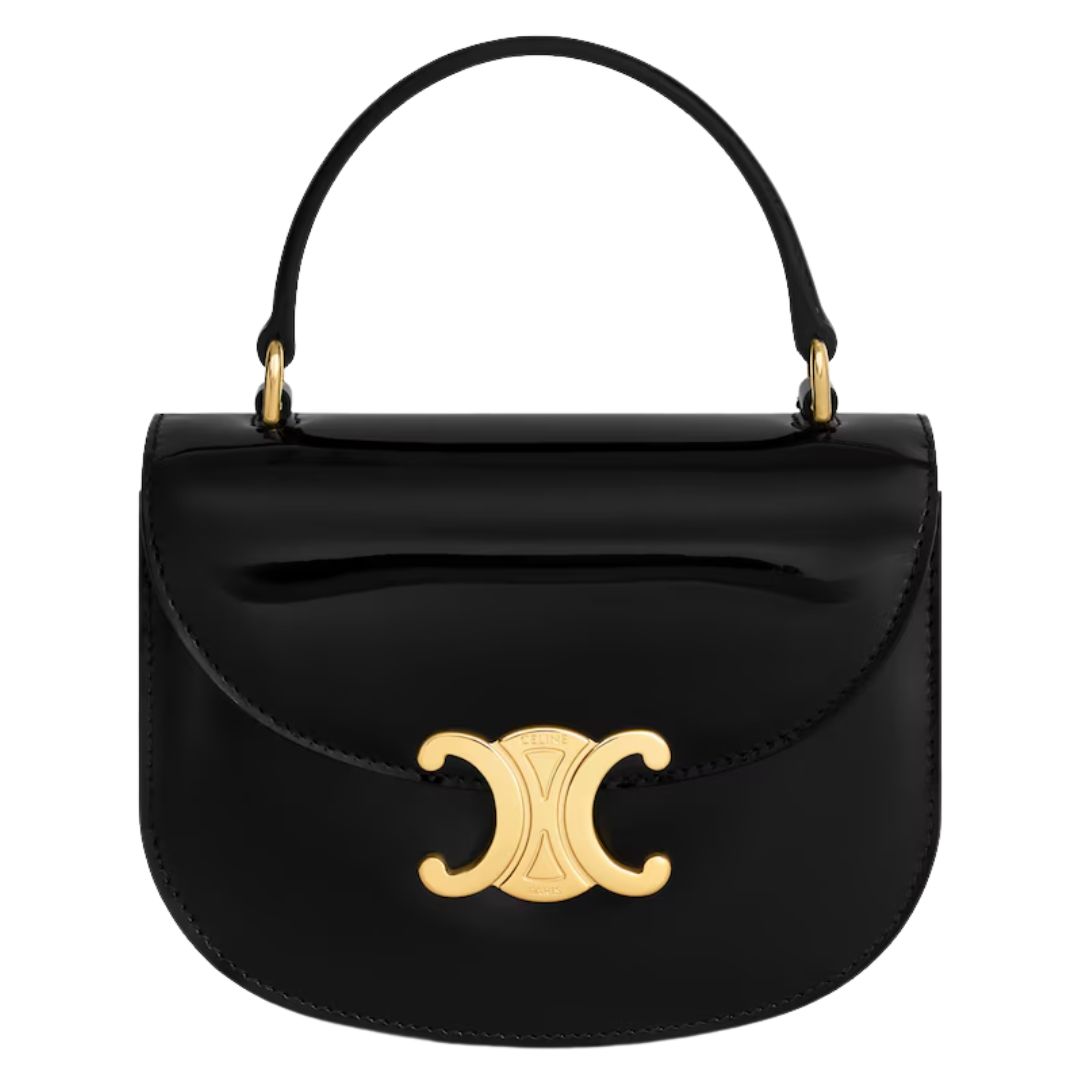 1 CELINE MINI BESACE CLEA IN PATENT CALFSKIN
