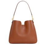 CELINE MEDIUM CAMILLE 16 SOFT BAG IN SMOOTH CALFSKIN TAN