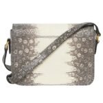 CELINE TEEN TRIOMPHE BAG IN LIZARD NATURAL
