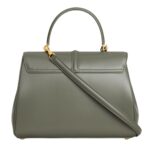 CELINE CLASSIQUE 16 BAG IN SATINATED CALFSKIN FALL GREEN