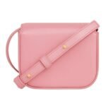 CELINE MINI CLAUDE IN SHINY CALFSKIN ROSE