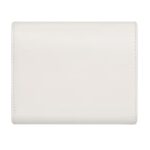 CELINE SMALL FLAP WALLET TRIOMPHE IN SHINY CALFSKIN WHITE