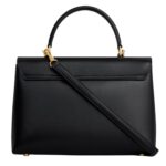 CELINE MEDIUM NINO BAG IN SMOOTH SATINATED CALFSKIN BLACK