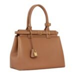 CELINE CONTI BAG IN SUPPLE GRAINED CALFSKIN BRONZE