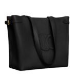 CELINE SMALL CABAS ANAÏS CUIR TRIOMPHE IN GRAINED CALFSKIN BLACK