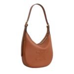 CELINE SMALL HELOÏSE CUIR TRIOMPHE BAG IN SUPPLE GRAINED CALFSKIN TAN