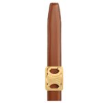 CELINE MEDIUM REVERSIBLE FRAMED TRIOMPHE BELT IN TAURILLON TAN-RICE