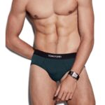 TOM FORD COTTON BRIEFS EVERGLADE