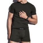 TOM FORD COTTON CREWNECK T SHIRT MILITARY GREEN