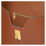 CELINE MEDIUM CAMILLE 16 SOFT BAG IN SMOOTH CALFSKIN TAN