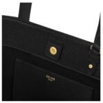 CELINE MINI CABAS ANAIS CUIR TRIOMPHE IN GRAINED CALFSKIN BLACK