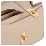 CELINE SMALL 16 BAG IN SATINATED CALFSKIN CAPPUCCINO